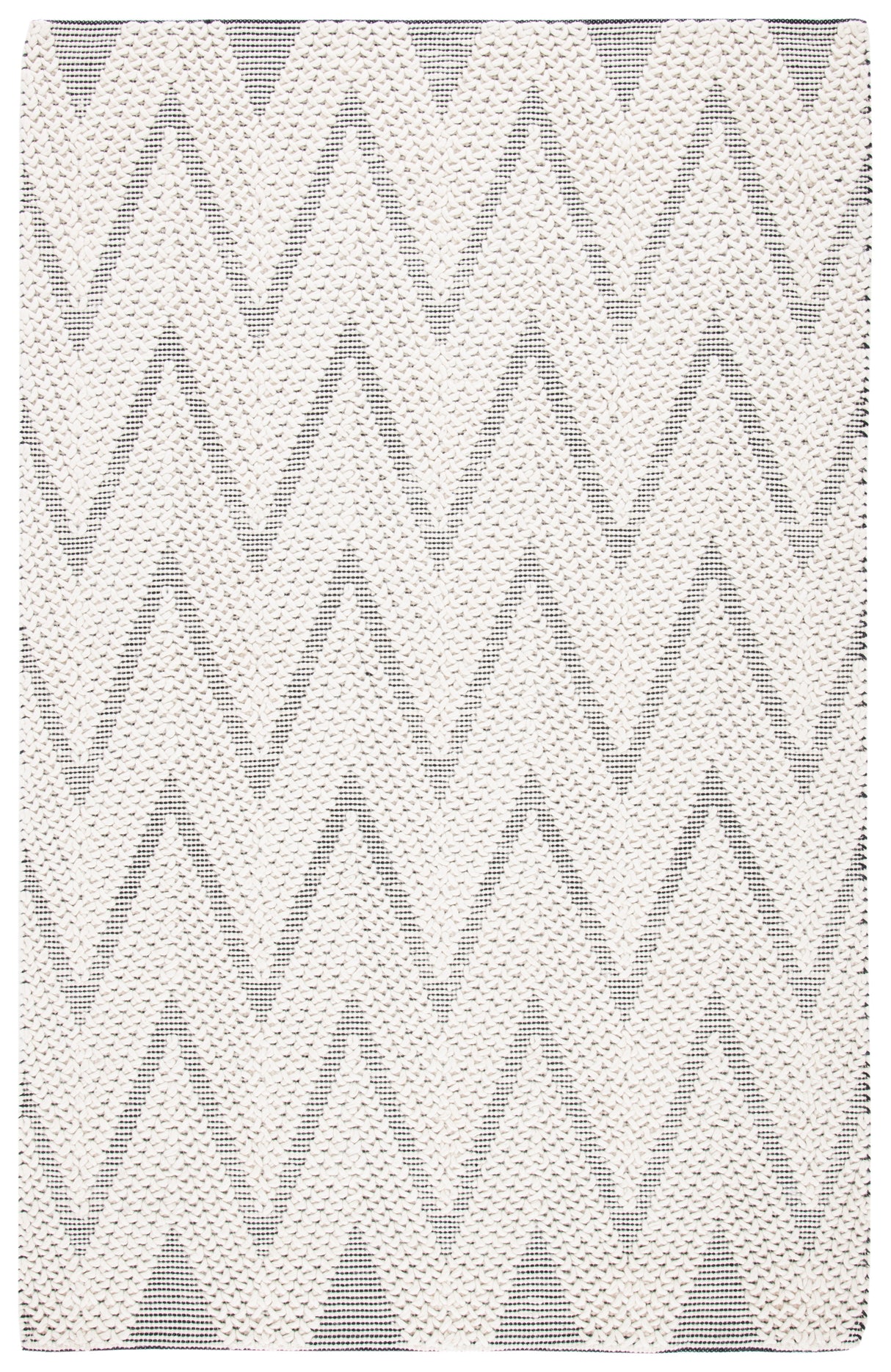 Safavieh Natura Nat279A Ivory/Black Rug.