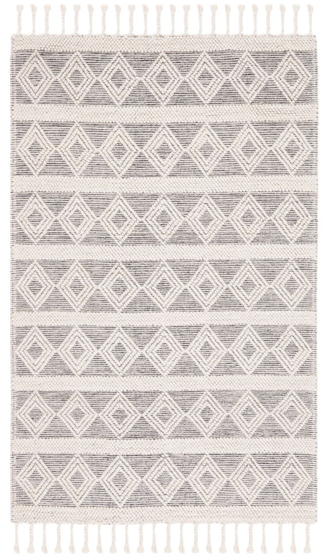 Safavieh Natura Nat307A Ivory/Black Rug.