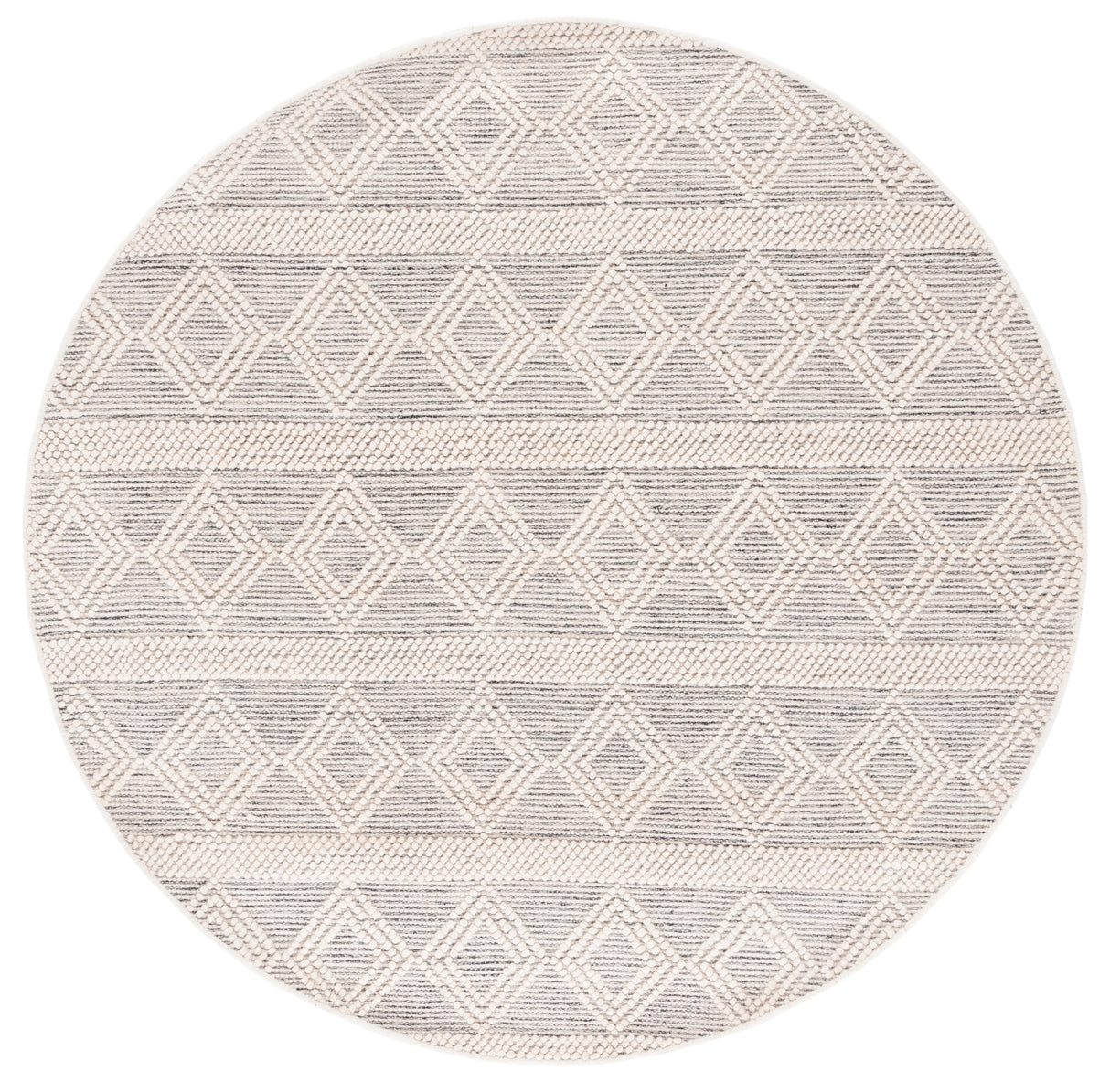 Safavieh Natura Nat307A Ivory/Black Rug.