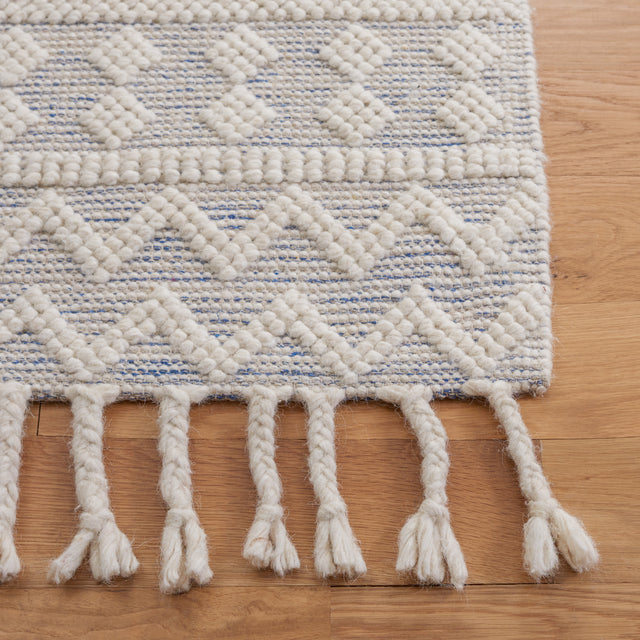 Safavieh Natura Nat309A Ivory/Blue Rug.