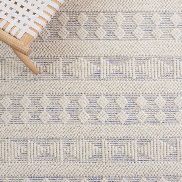 Safavieh Natura Nat309A Ivory/Blue Rug.