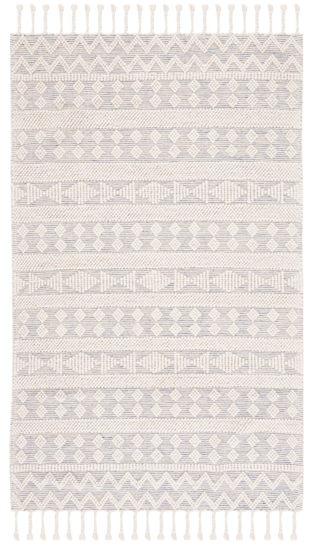 Safavieh Natura Nat309A Ivory/Blue Rug.