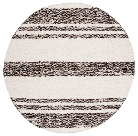Safavieh Natura Nat328Z Black/Ivory Rugs.