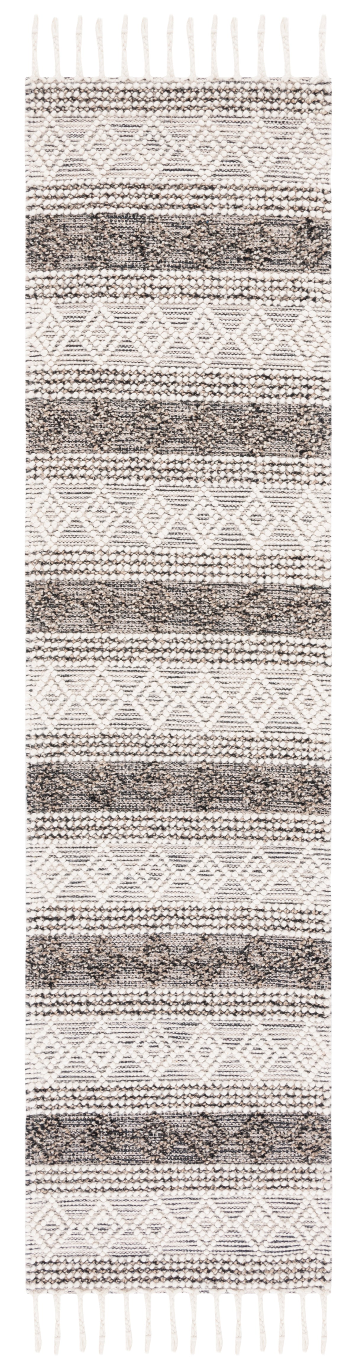 Safavieh Natura Nat336A Ivory/Black Rug.