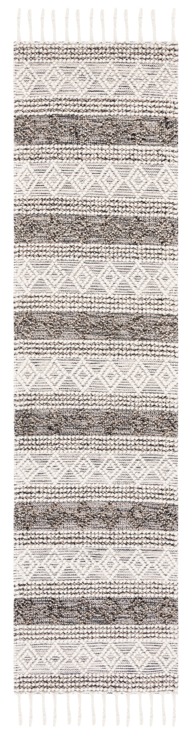 Safavieh Natura Nat336A Ivory/Black Rug.