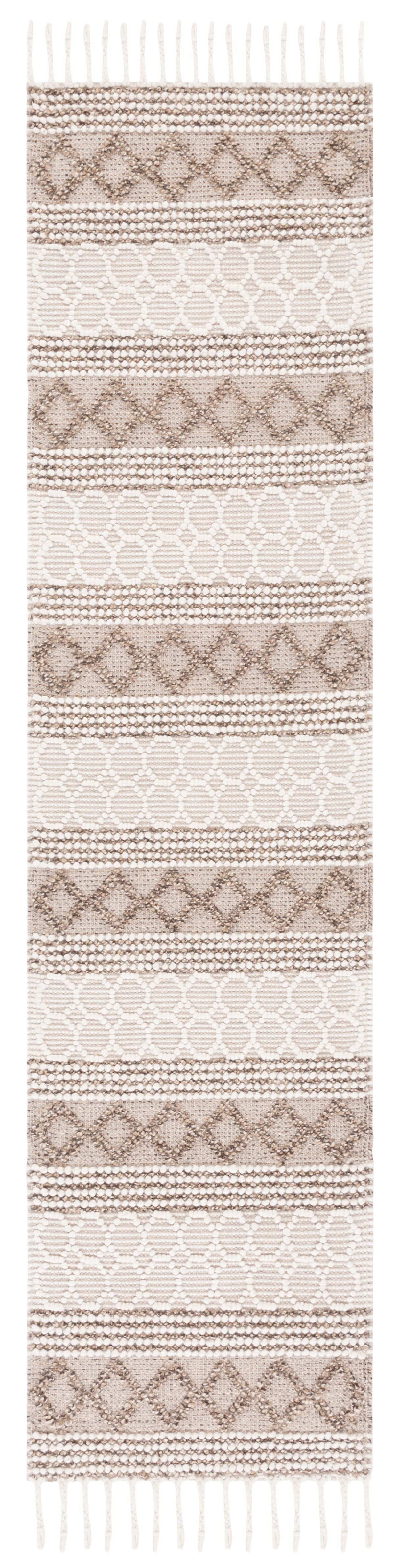 Safavieh Natura Nat337A Ivory/Brown Rug.