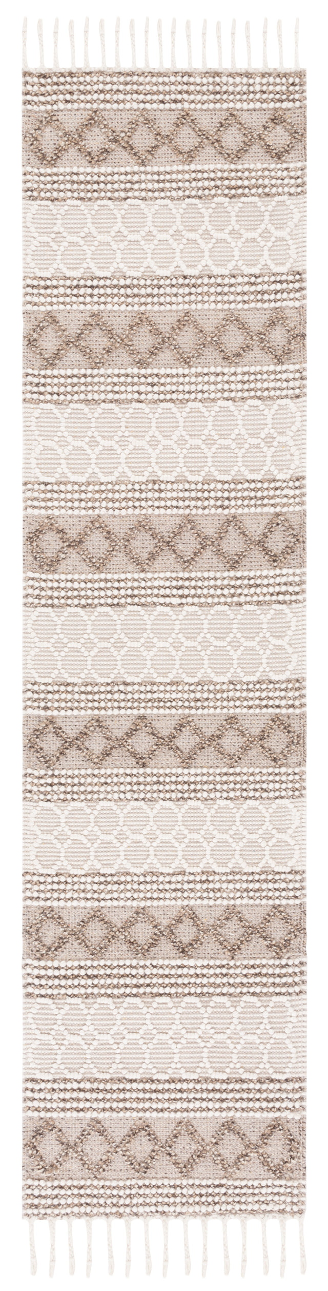 Safavieh Natura Nat337A Ivory/Brown Rug.