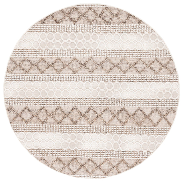 Safavieh Natura Nat337A Ivory/Brown Rug.