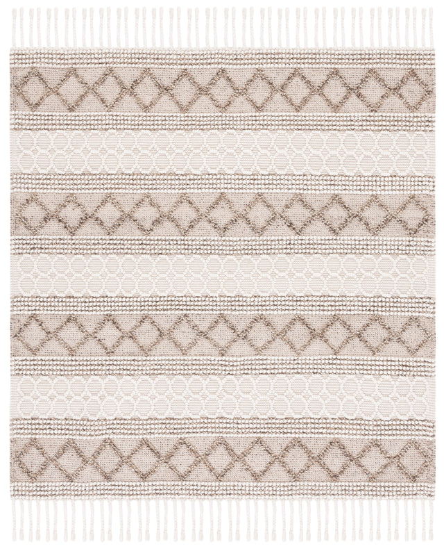 Safavieh Natura Nat337A Ivory/Brown Rug.
