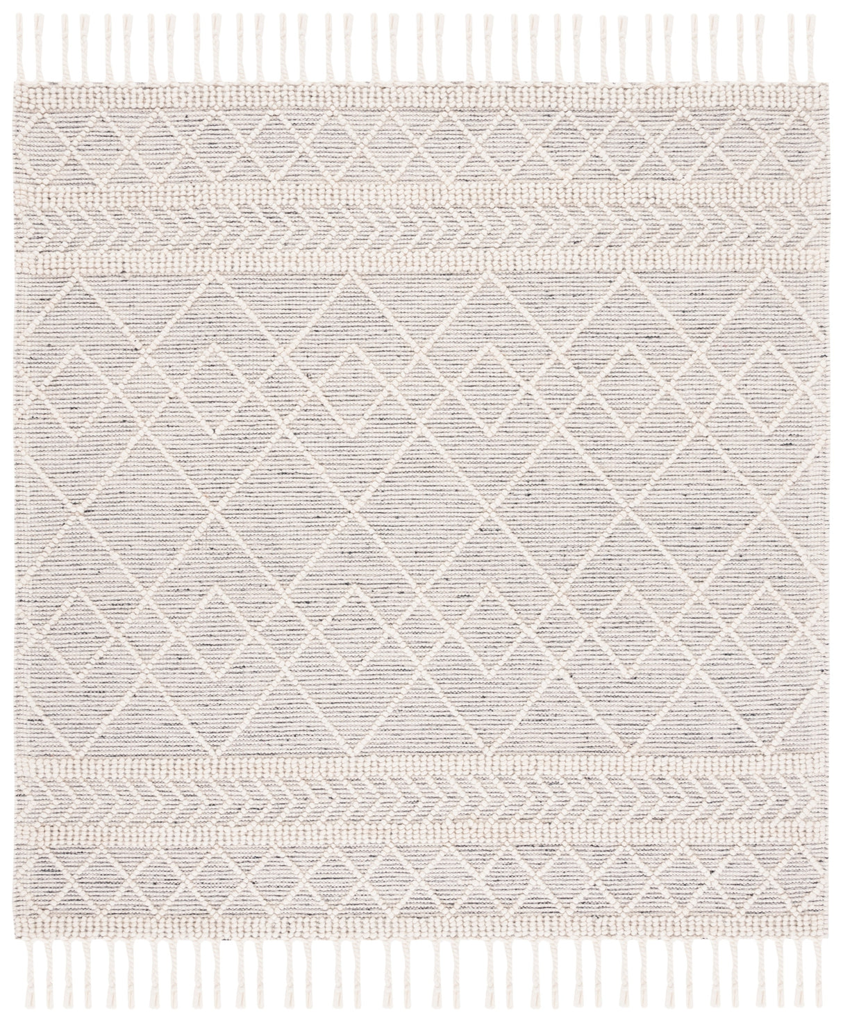 Safavieh Natura Nat339A Ivory/Black Rug.