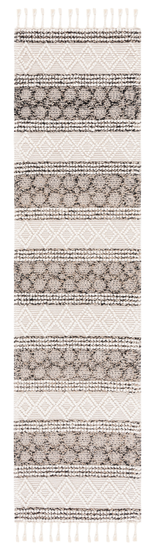 Safavieh Natura Nat340A Ivory/Black Rug.