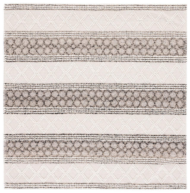 Safavieh Natura Nat340A Ivory/Black Rug.