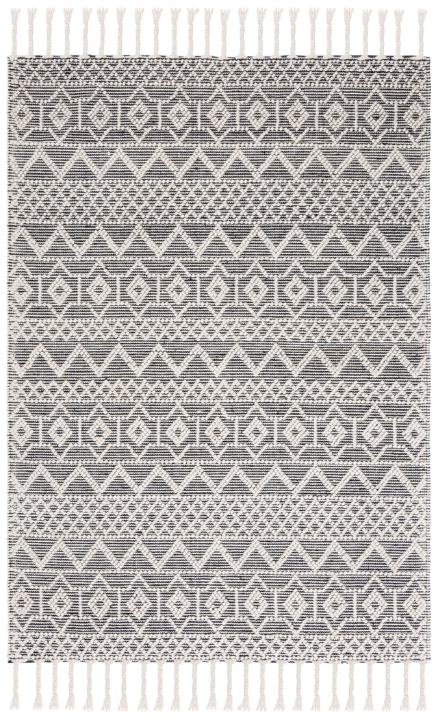 Safavieh Natura Nat341A Ivory/Black Rug.