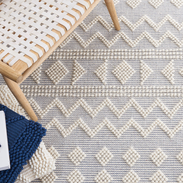 Safavieh Natura Nat342A Ivory/Light Blue Rug.