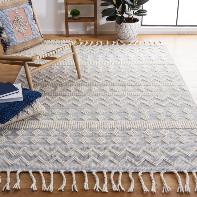 Safavieh Natura Nat342A Ivory/Light Blue Rug.