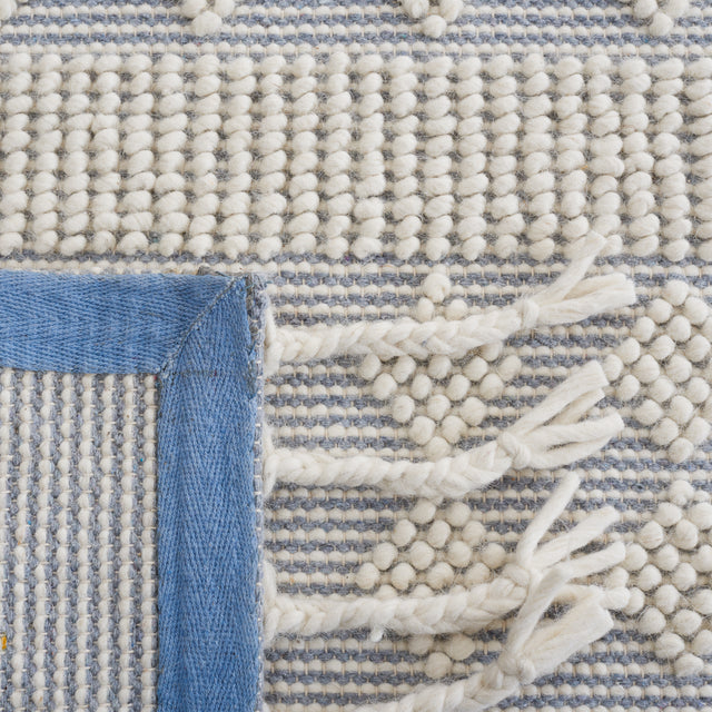 Safavieh Natura Nat342A Ivory/Light Blue Rug.