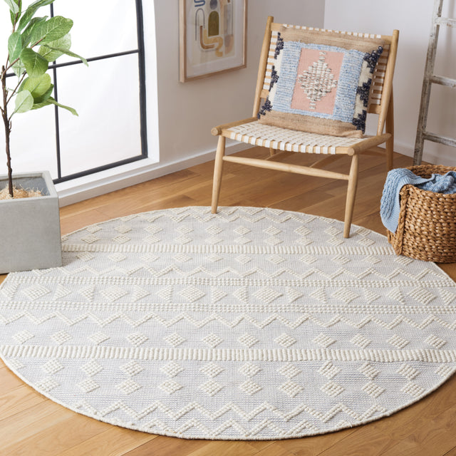 Safavieh Natura Nat342A Ivory/Light Blue Rug.