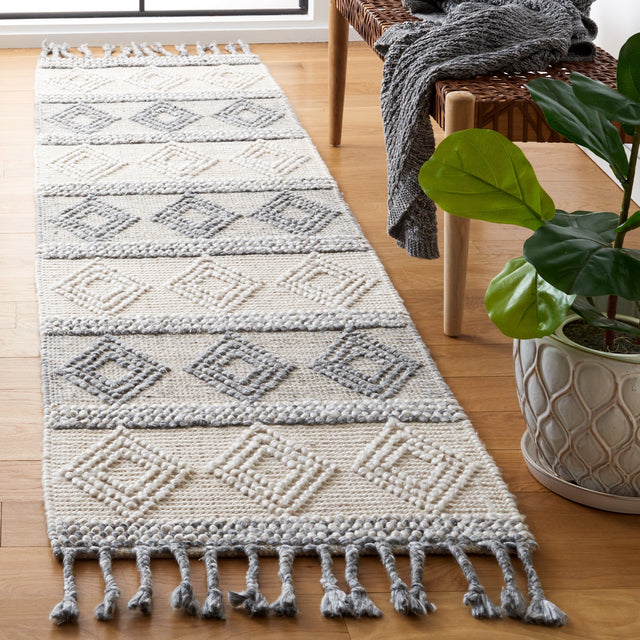 Safavieh Natura Nat343A Ivory/Grey Rug.