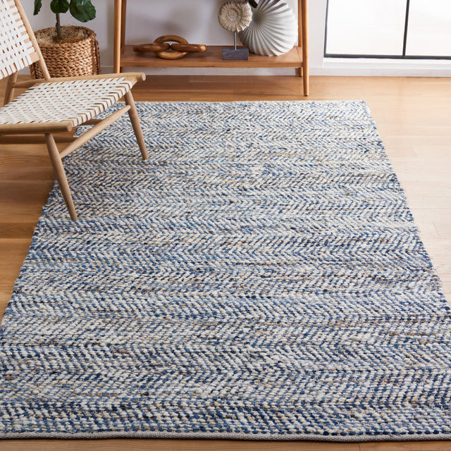 Safavieh Natura Nat346M Blue/Ivory Rug.