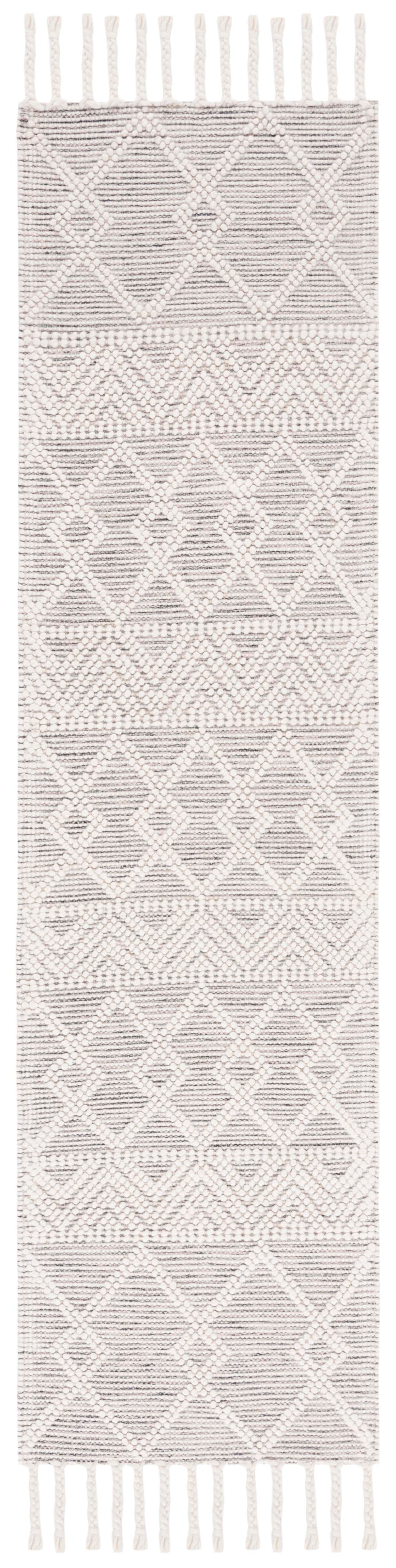 Safavieh Natura Nat347A Ivory/Black Rug.
