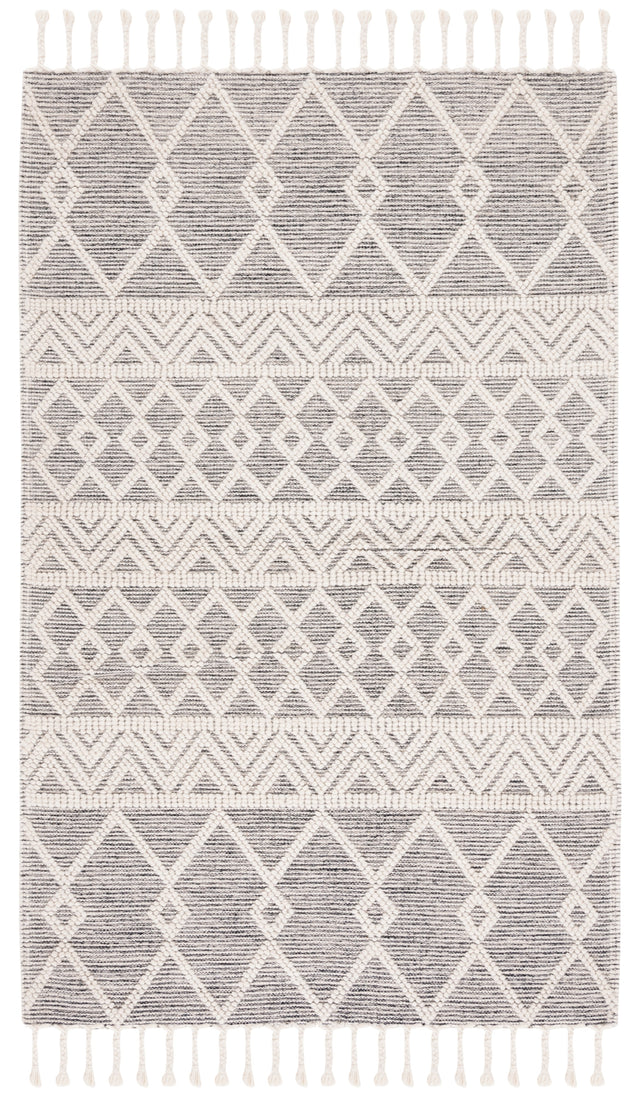 Safavieh Natura Nat347A Ivory/Black Rug.