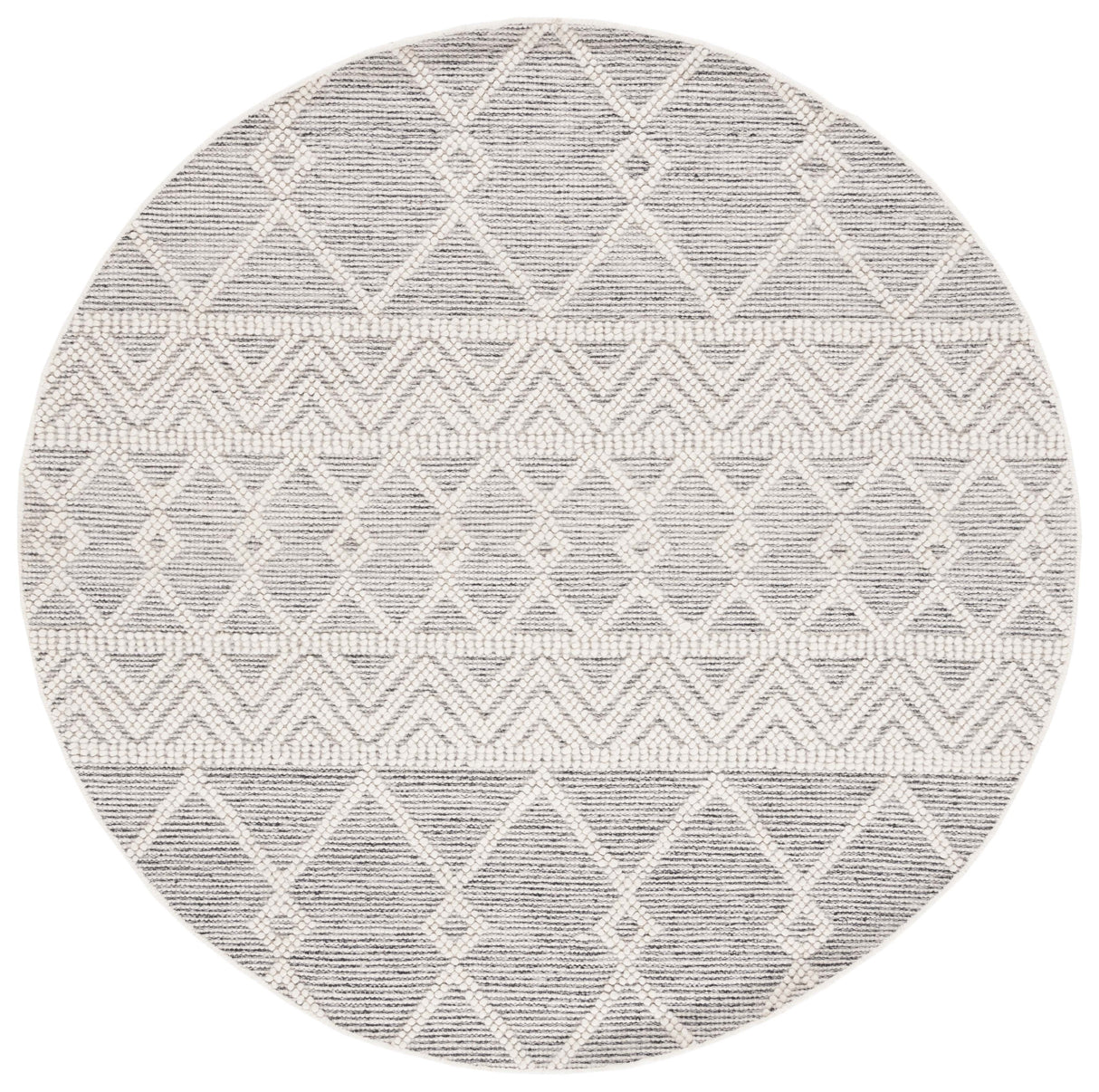 Safavieh Natura Nat347A Ivory/Black Rug.