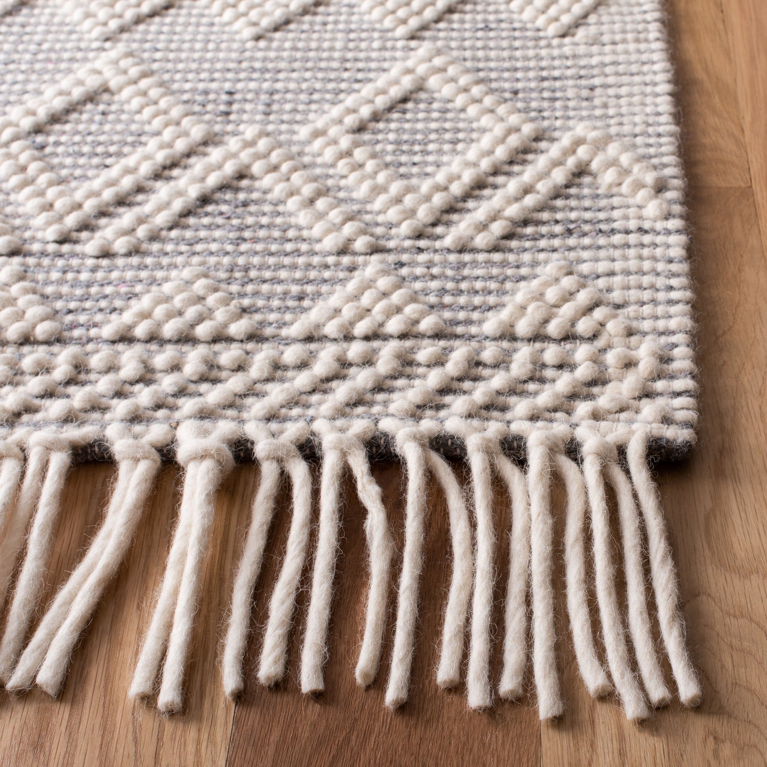 Safavieh Natura Nat351A Ivory/Grey Rugs.