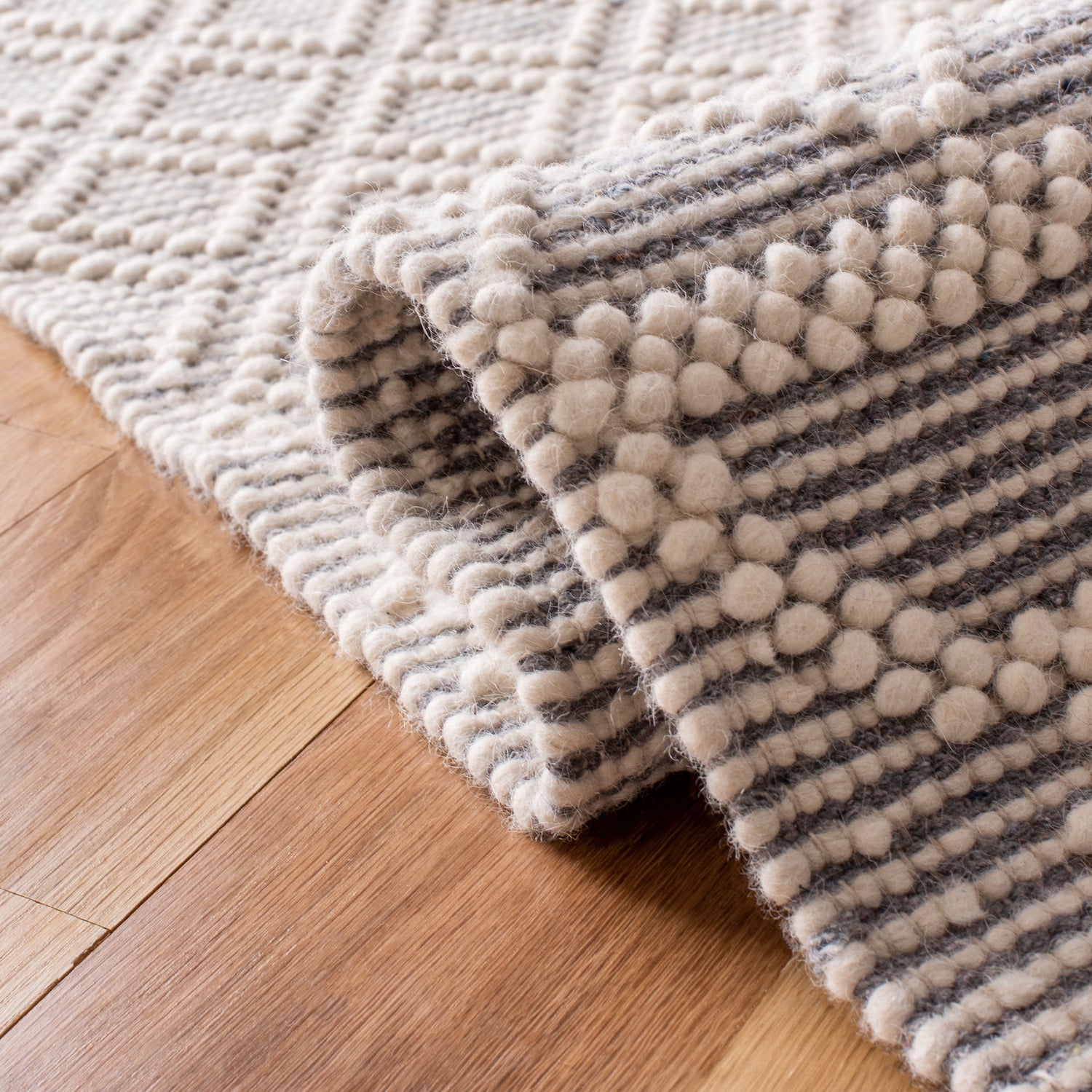 Safavieh Natura Nat351A Ivory/Grey Rugs.
