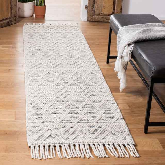 Safavieh Natura Nat353A Ivory/Black Rugs.