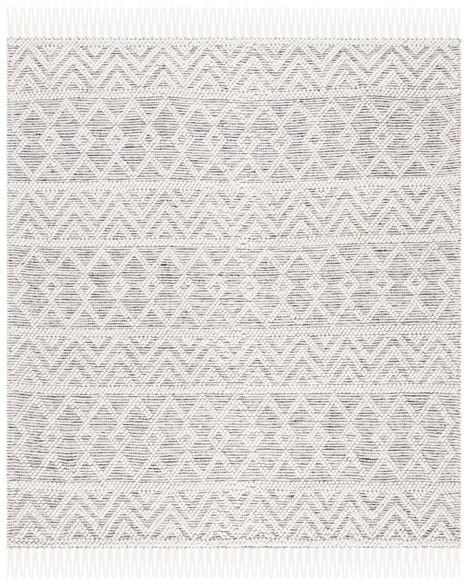 Safavieh Natura Nat353A Ivory/Black Rugs.