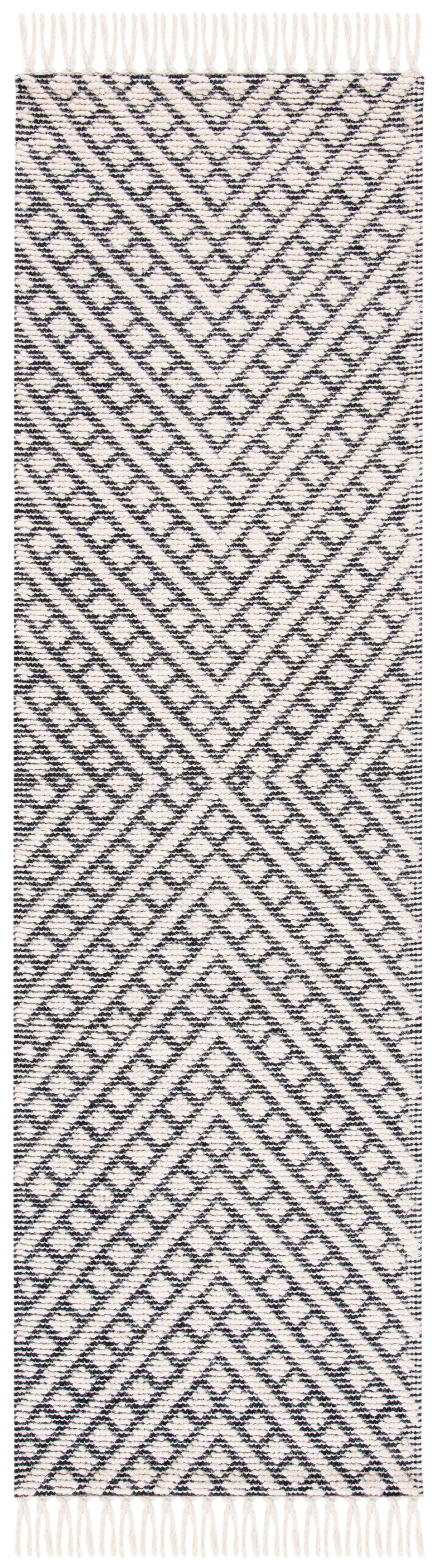 Safavieh Natura Nat355A Ivory/Black Rugs.