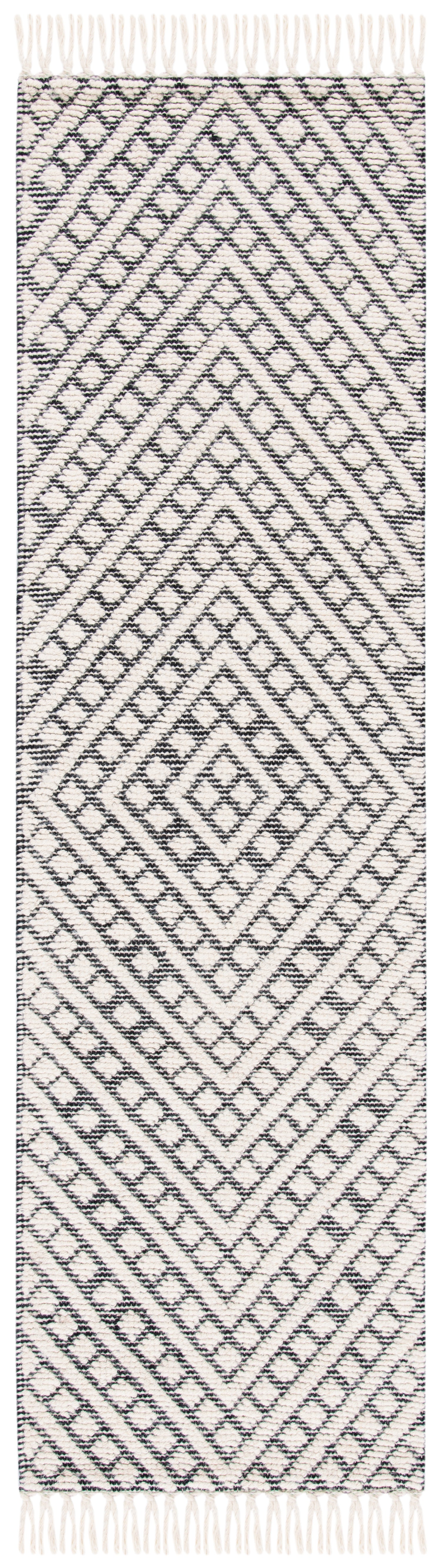 Safavieh Natura Nat357A Ivory/Black Rugs.
