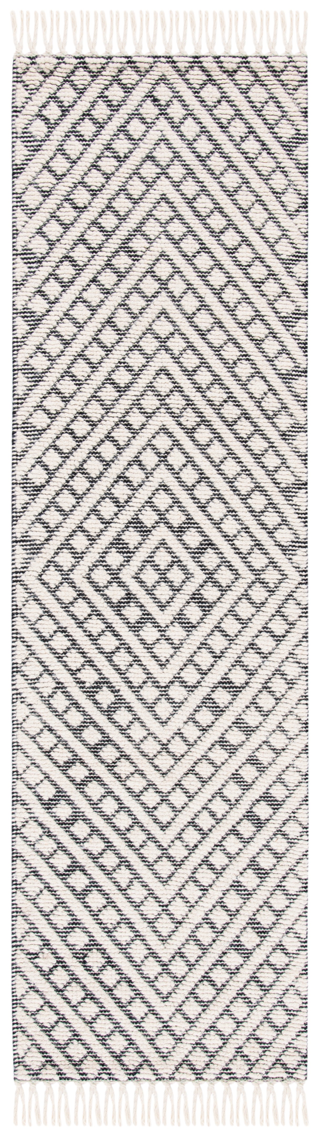 Safavieh Natura Nat357A Ivory/Black Rugs.