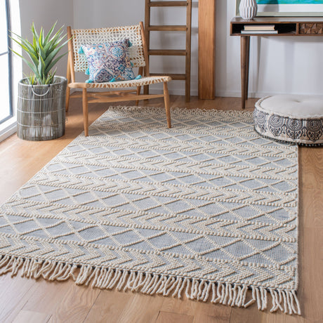 Safavieh Natura Nat358M Blue/Ivory Rugs.