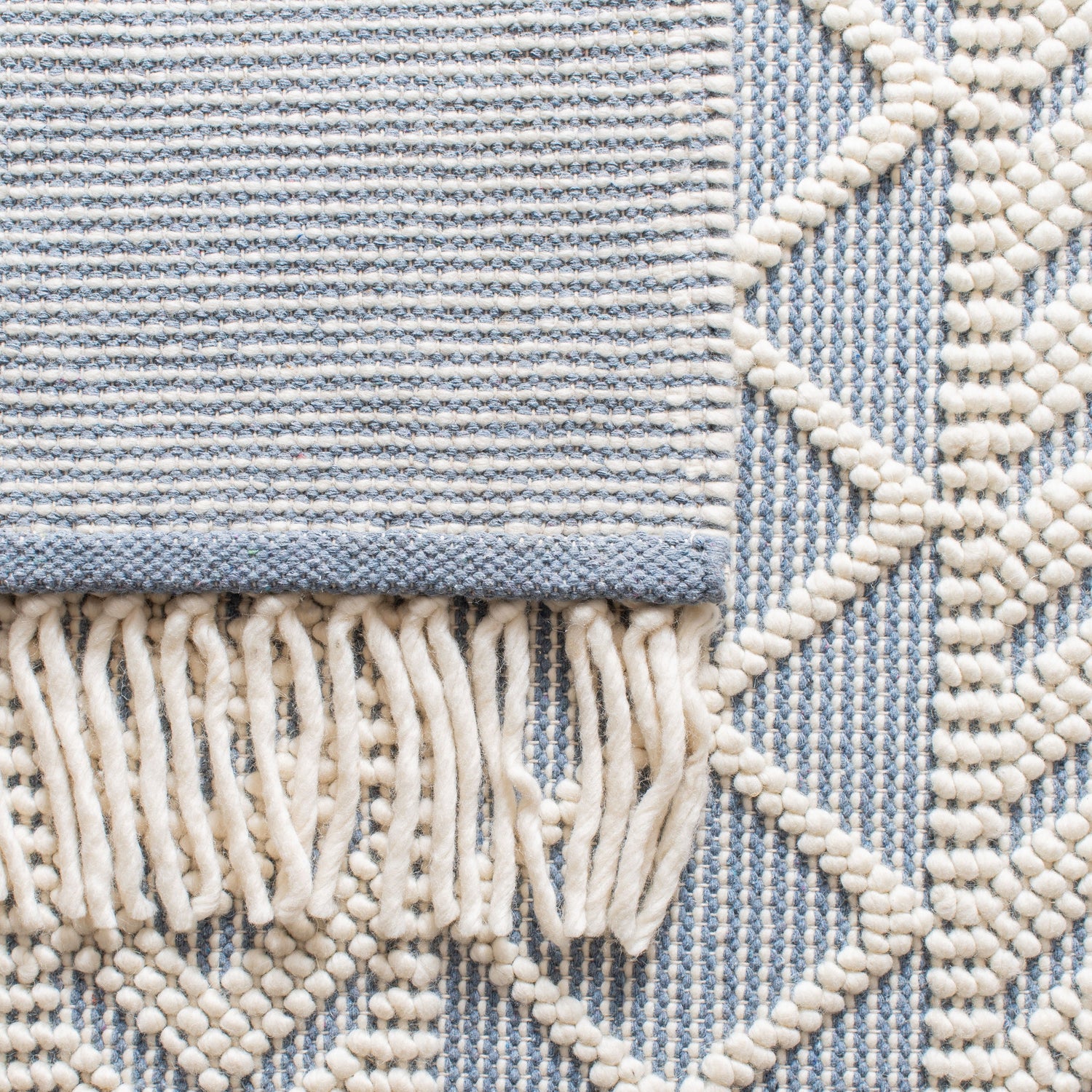 Safavieh Natura Nat358M Blue/Ivory Rugs.