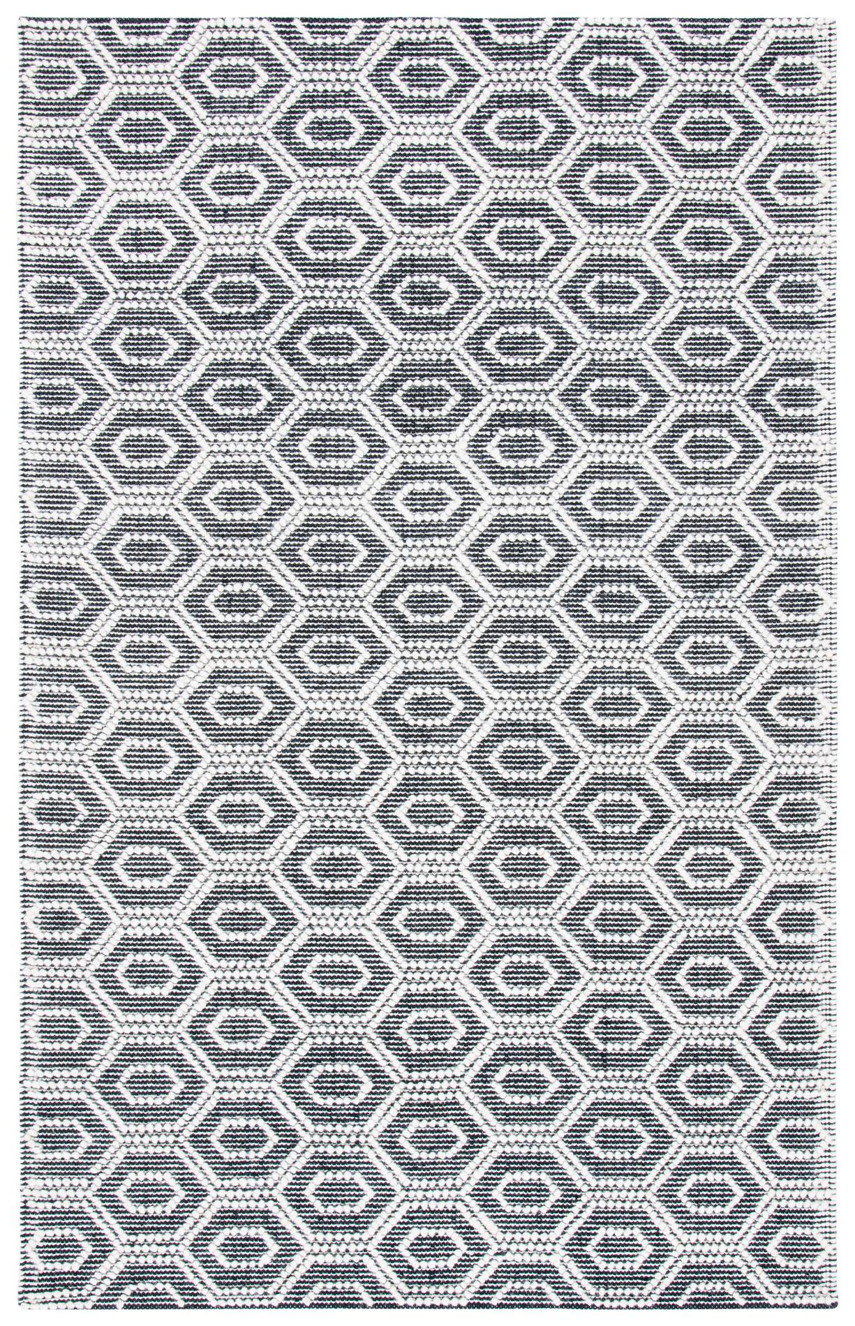 Safavieh Natura Nat476A Ivory/Black Rugs.