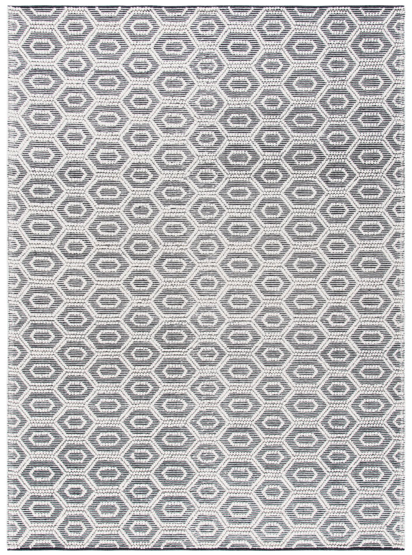 Safavieh Natura Nat476A Ivory/Black Rugs.
