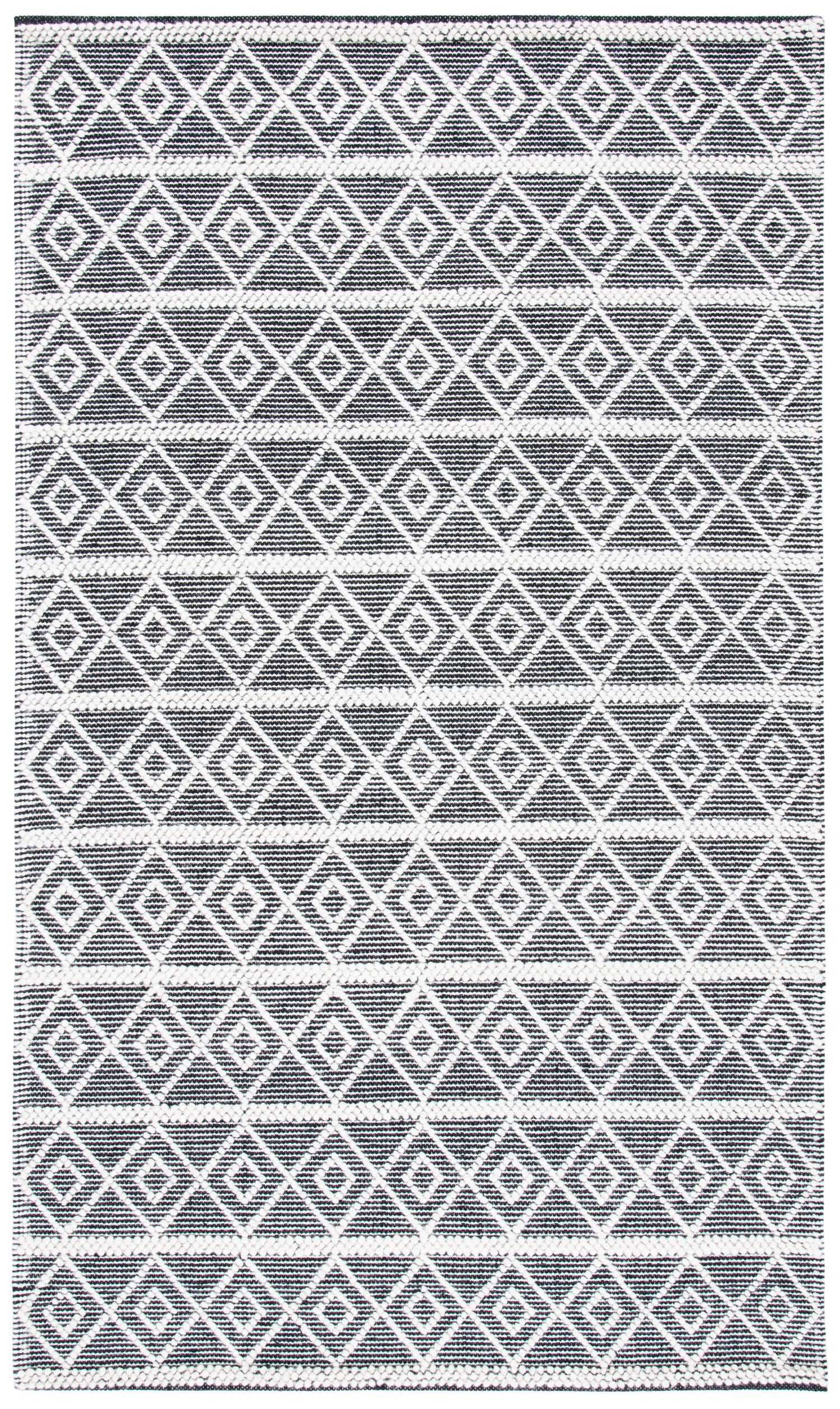 Safavieh Natura Nat477A Ivory/Black Rugs.