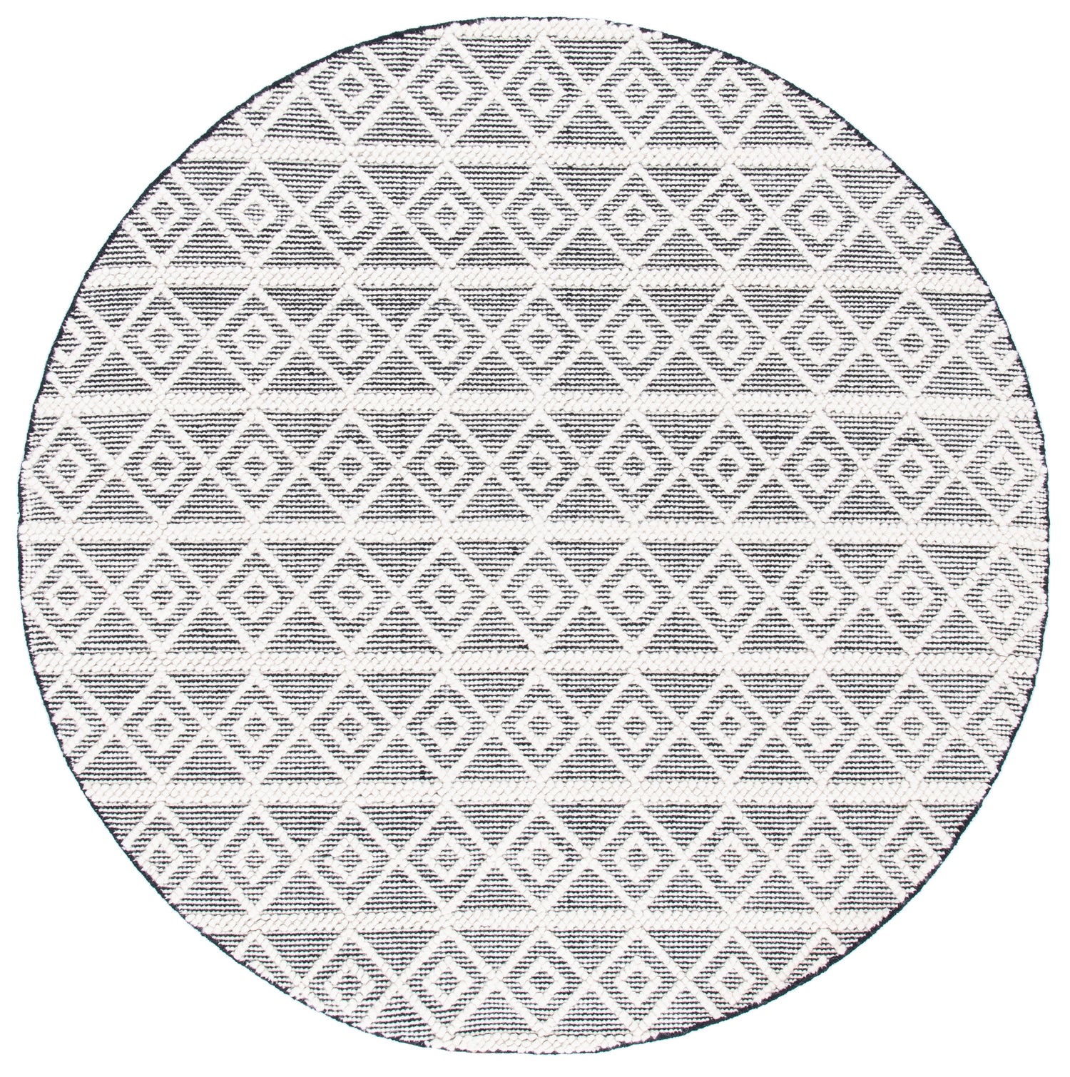 Safavieh Natura Nat477A Ivory/Black Rugs.