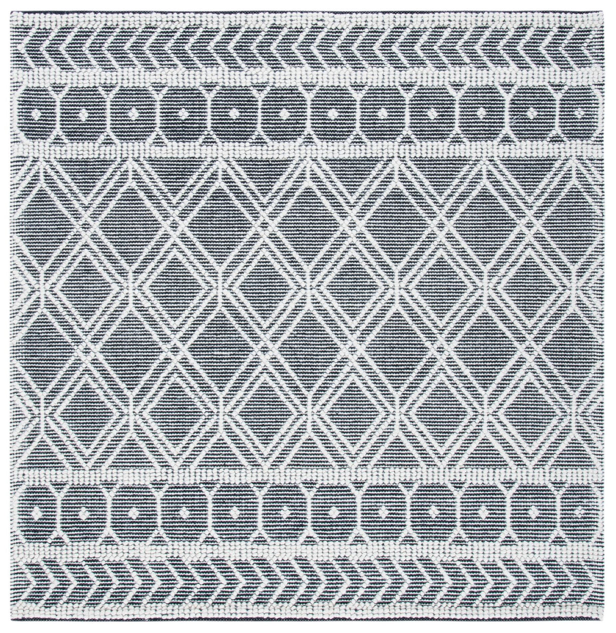Safavieh Natura Nat478A Ivory/Black Rugs.