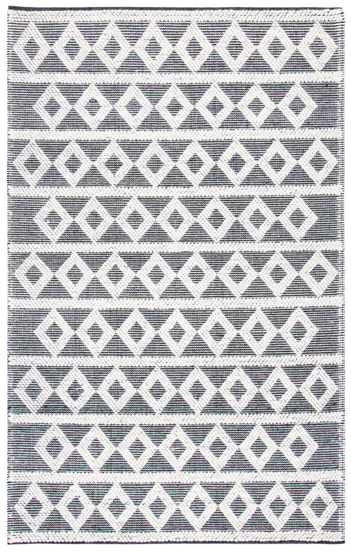 Safavieh Natura Nat479A Ivory/Black Rugs.