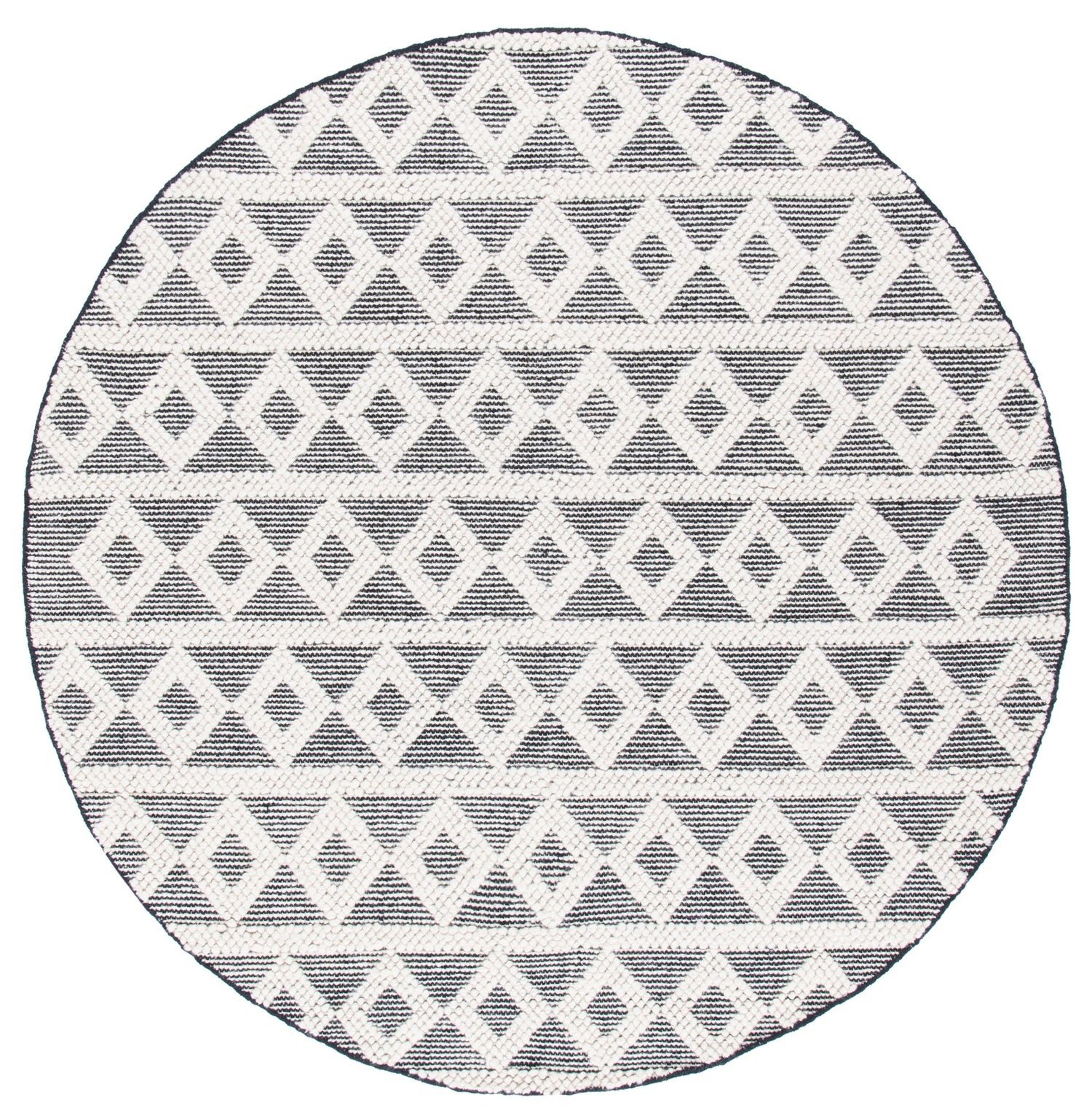 Safavieh Natura Nat479A Ivory/Black Rugs.