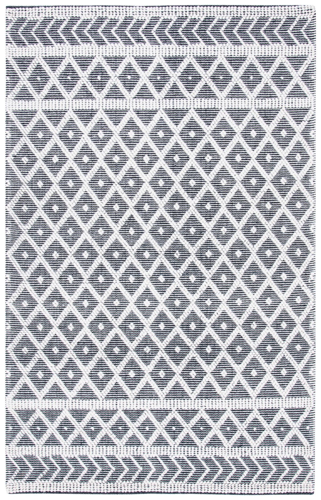 Safavieh Natura Nat482A Ivory/Black Rugs.