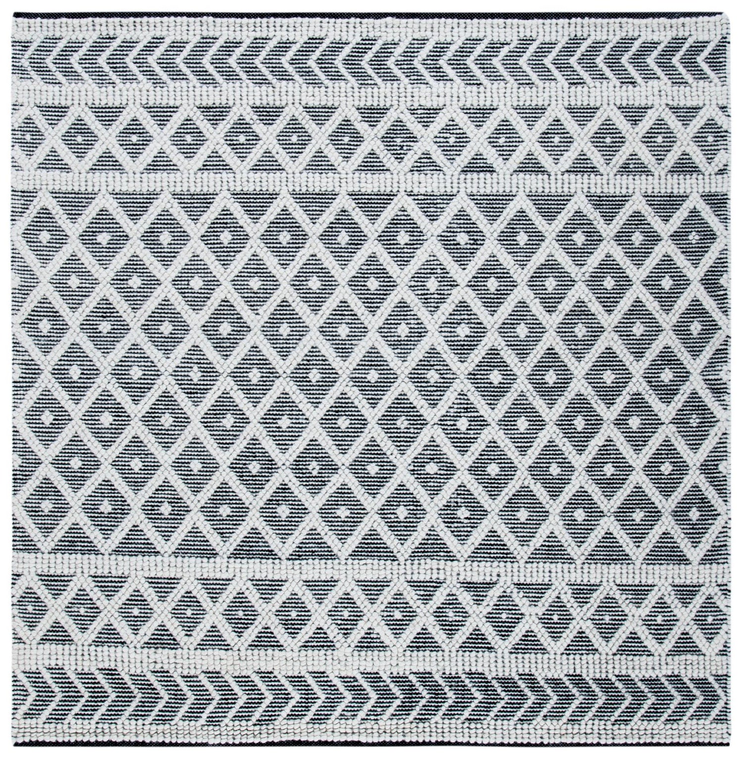 Safavieh Natura Nat482A Ivory/Black Rugs.