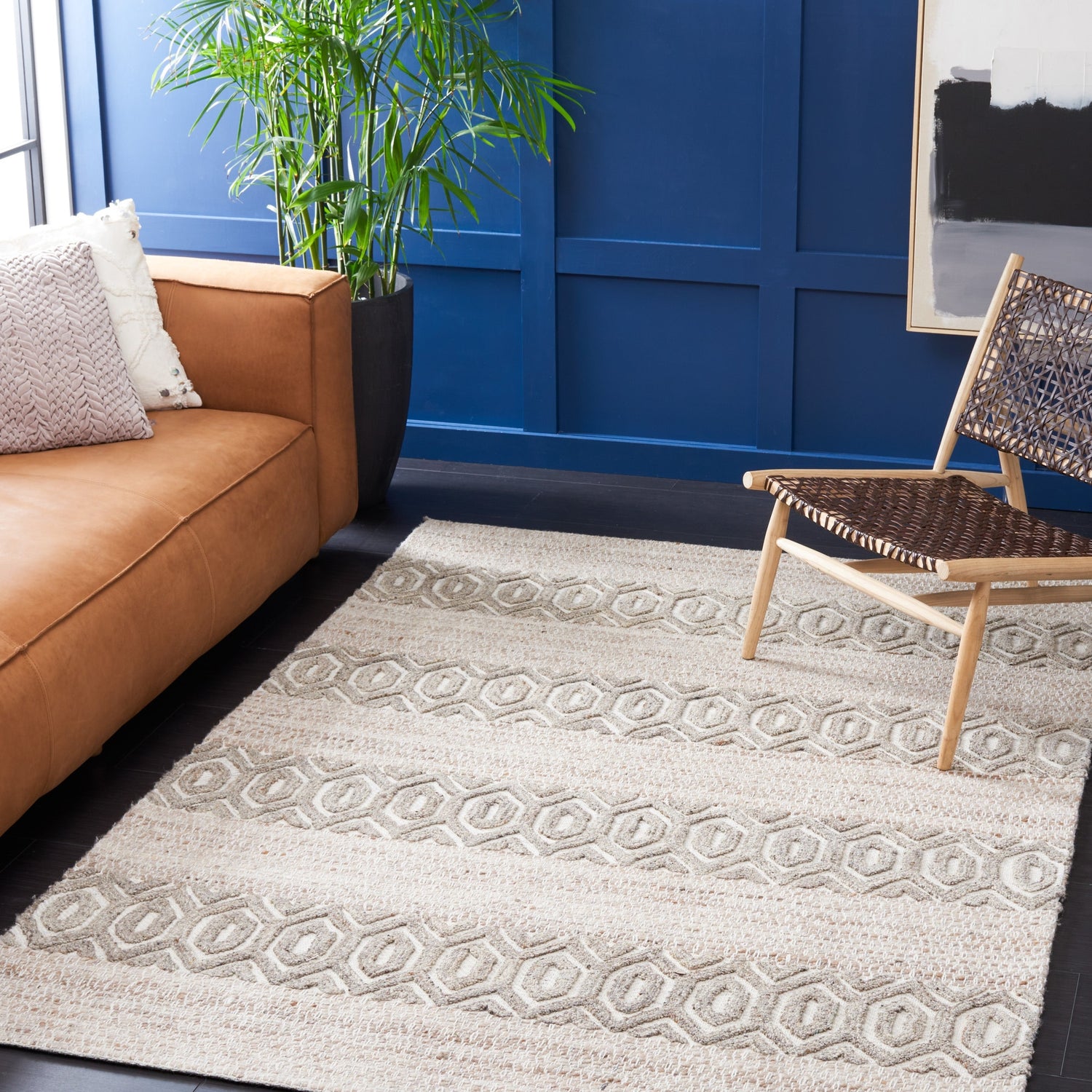 Safavieh Natura Nat610B Beige/Ivory Rugs.