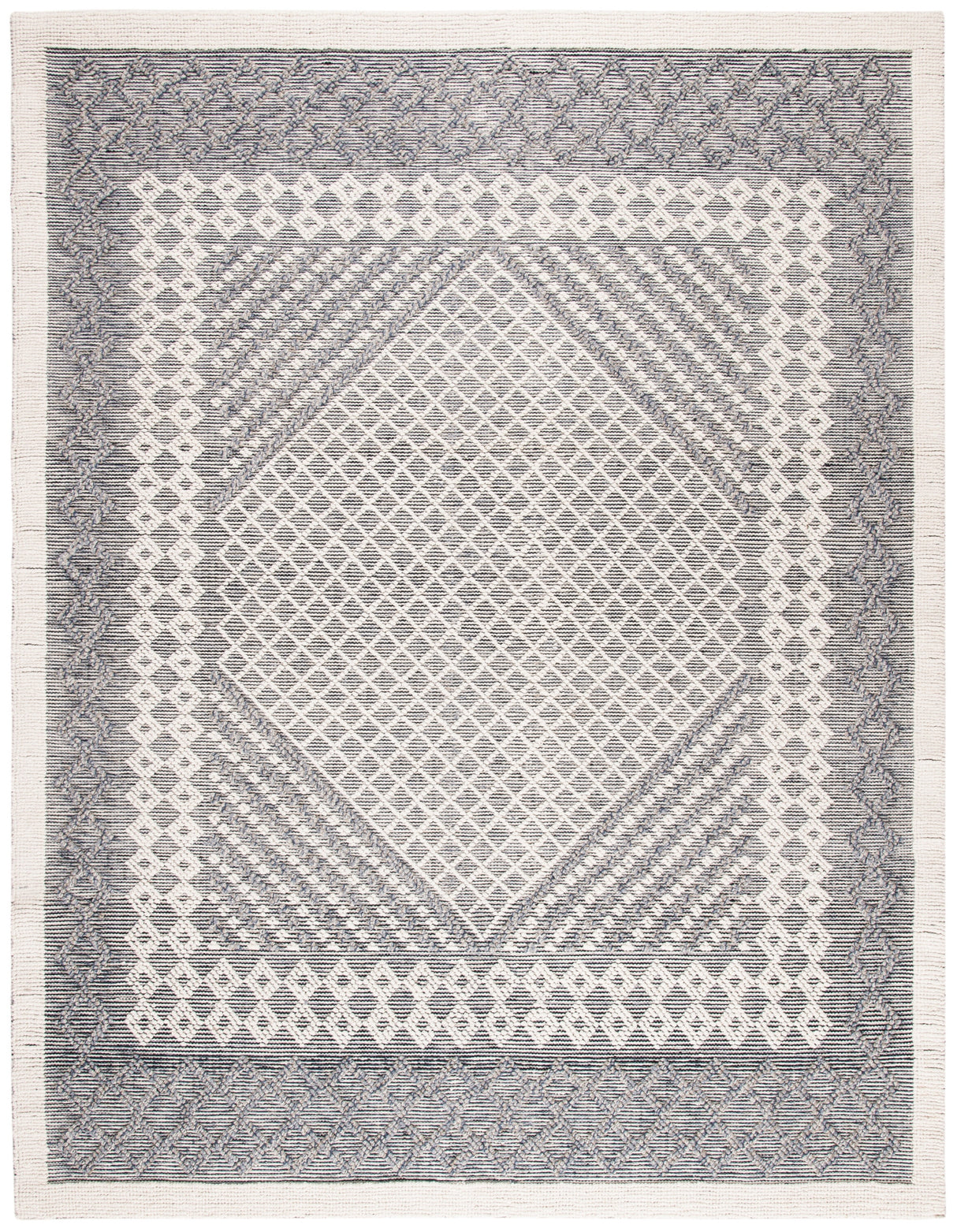 Safavieh Natura Nat625N Cream/Navy Rug.