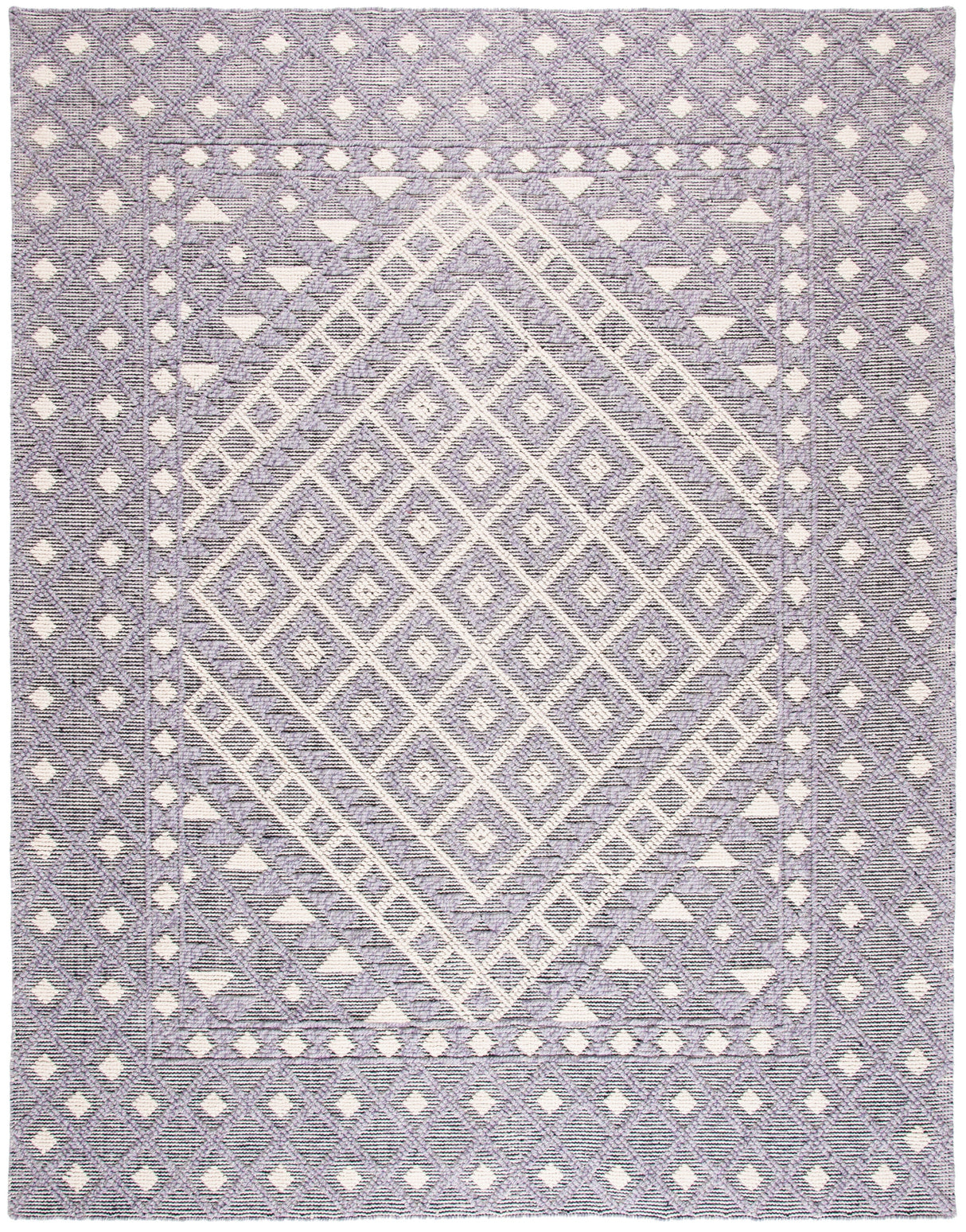 Safavieh Natura Nat628U Cream/Purple Rug.