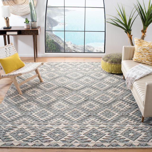 Safavieh Natura Nat629J Cream/Aqua Rug.