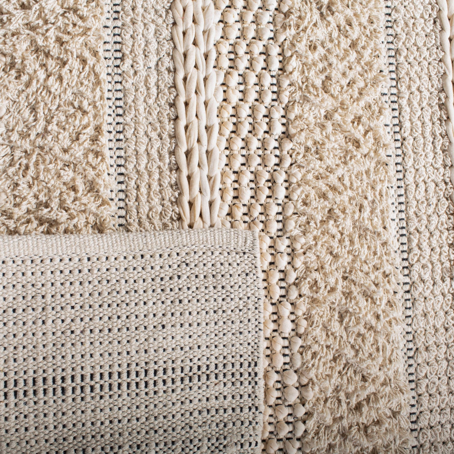 Safavieh Natura Nat651A Ivory Rug.