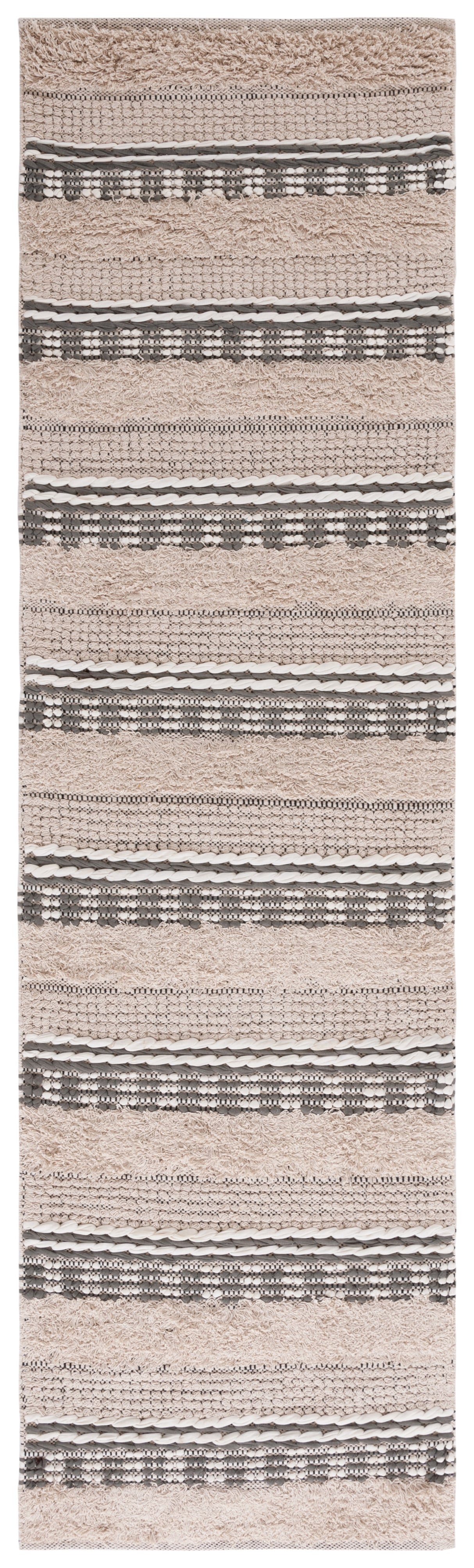 Safavieh Natura Nat651F Beige/Grey Rug.